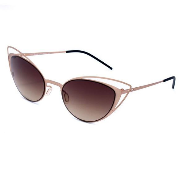 Italia Independent Sunglasses Metal Frame Women Gold